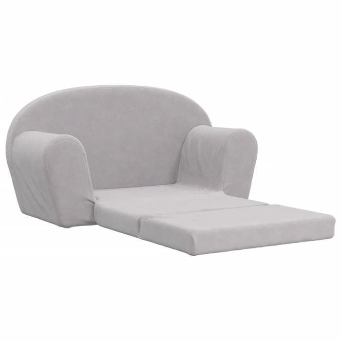 Sofá-cama infantil de 2 lugares vidaXL, mini sofá com capa removível, sofá para crianças pequenas, móveis para quarto infantil, 356999