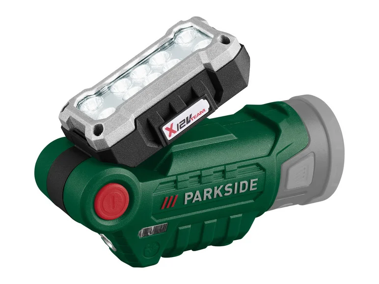 Lâmpada LED PARKSIDE® sem bateria e carregador, 12V