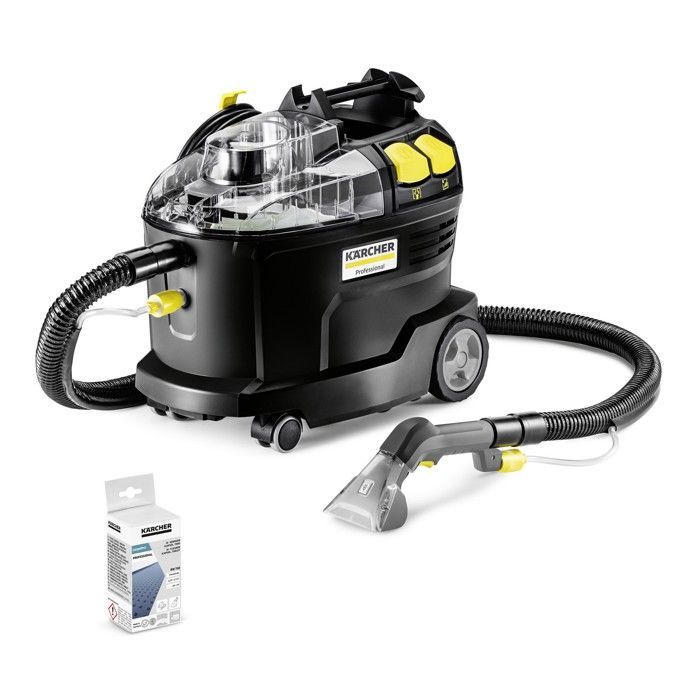 Extractor de polvo por pulverización - Kärcher - Puzzi 8/1 C - Compacto y ligero - Limpieza profunda - Edición Aniversario