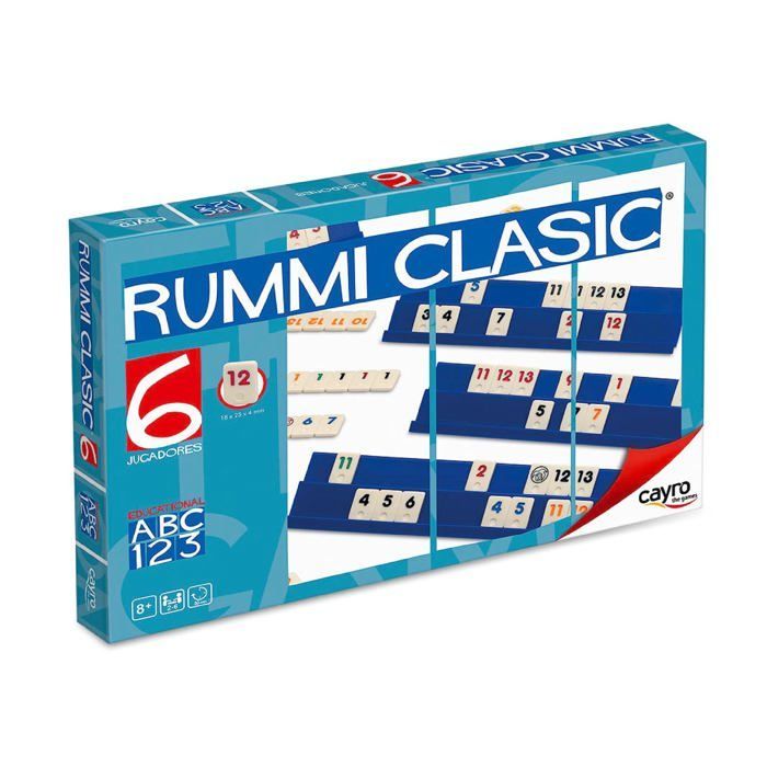 Board Game - Cayro - Classic Rummi - 6 Players - Cognitive Development
