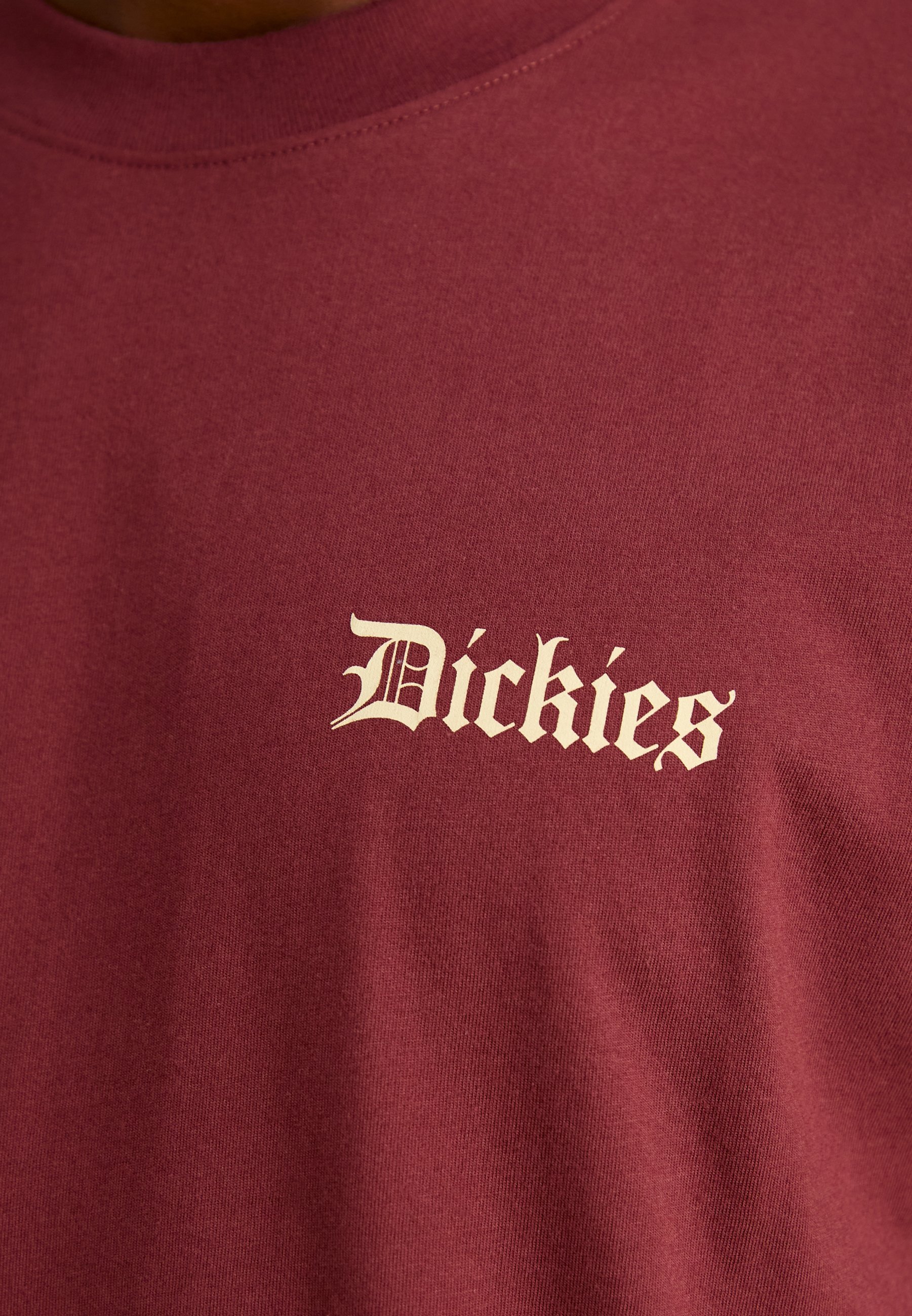 DICKIE'S DINER TEE - Tričko s potiskem - black