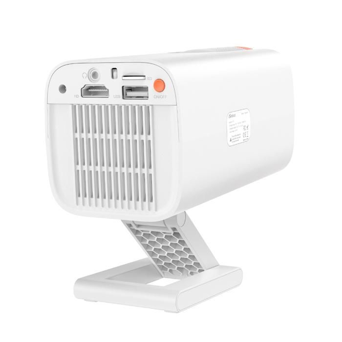 Projetor portátil Isinbox Mini com Wi-Fi, Bluetooth, Full HD 1080p, Netflix, Android, PC, Xbox, TV Stick e Smartphone.