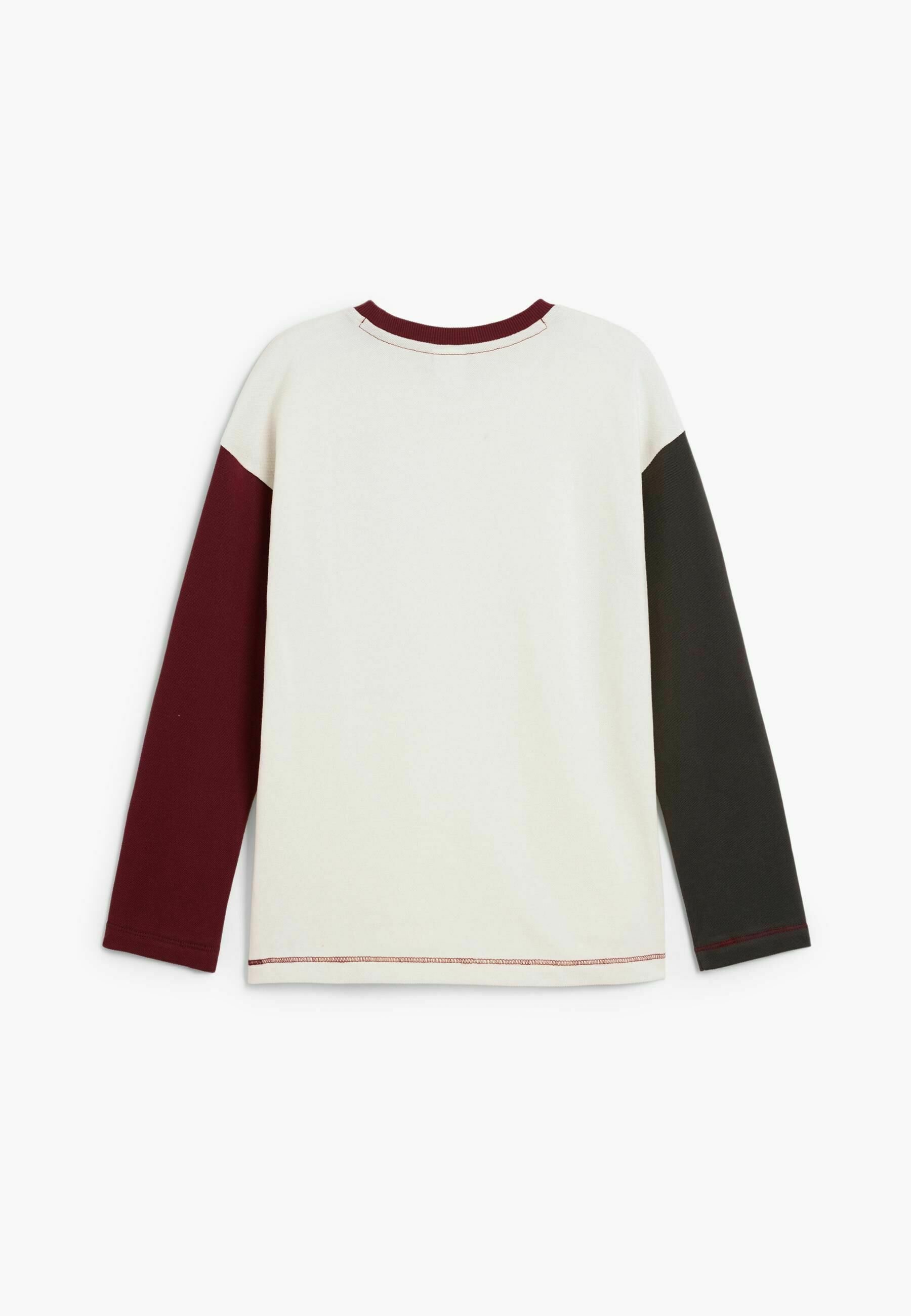Maglia a maniche lunghe Desigual - bianca