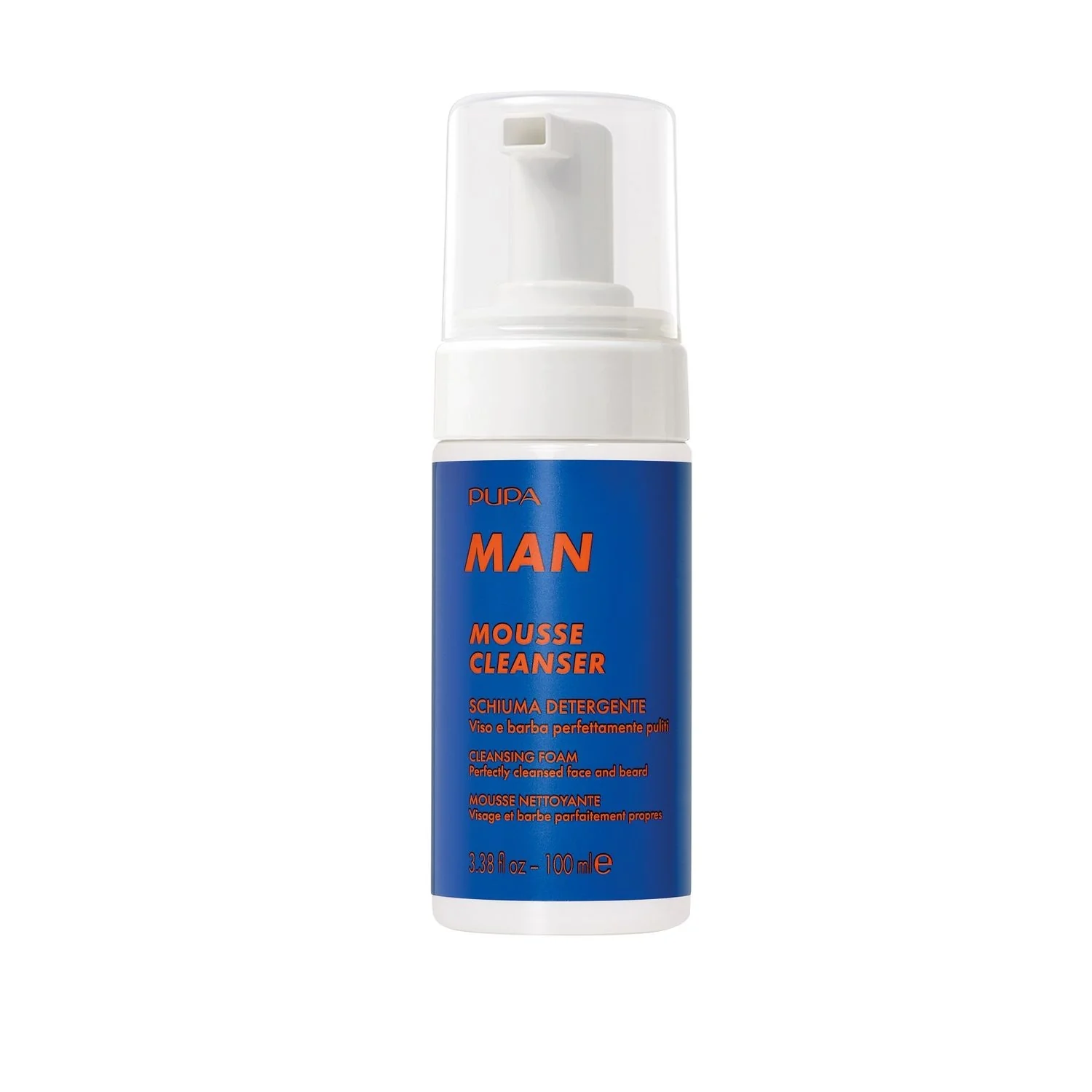 Pupa Man Mousse Cleanser - Mousse detergente viso
