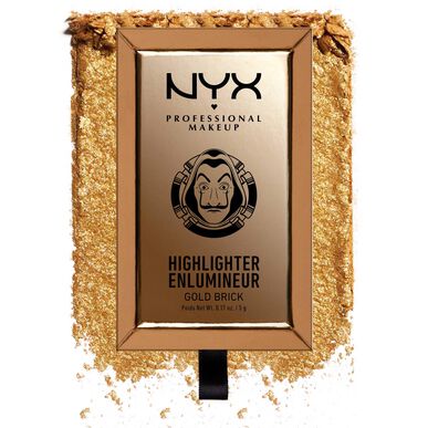 Nyx Professional Makeup Classic Gold osvetljevalec odtenek - The House of Paper 5 g