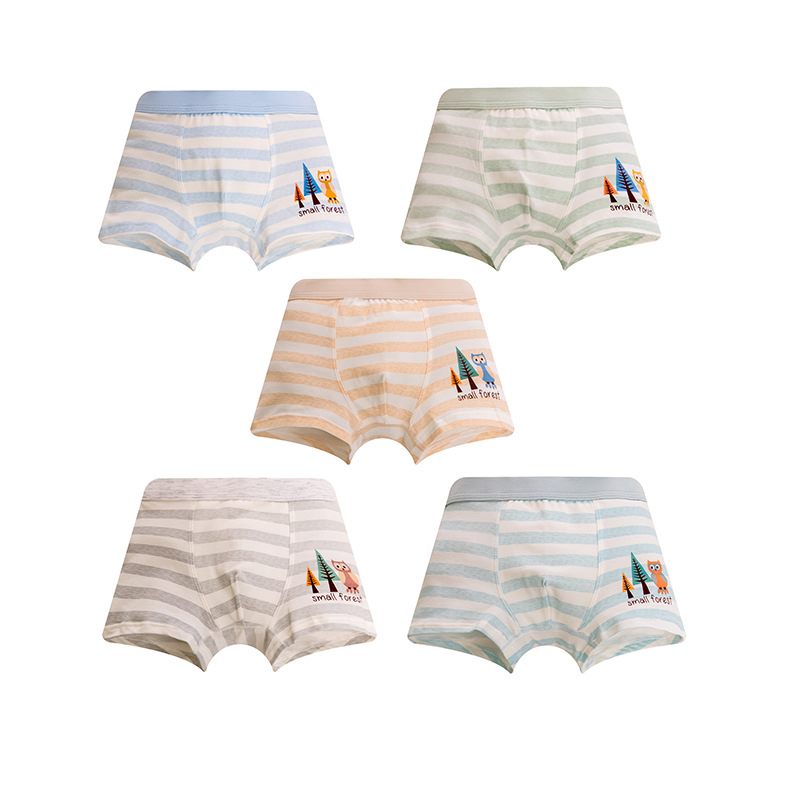 Braguitas de algodón suave para bebés y niños pequeños. Braguitas tipo bóxer para niños.
