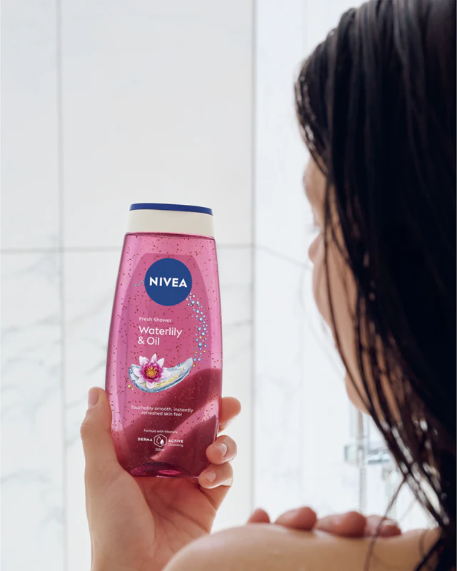 Gel de Banho Refrescante NIVEA Waterlily & Oil