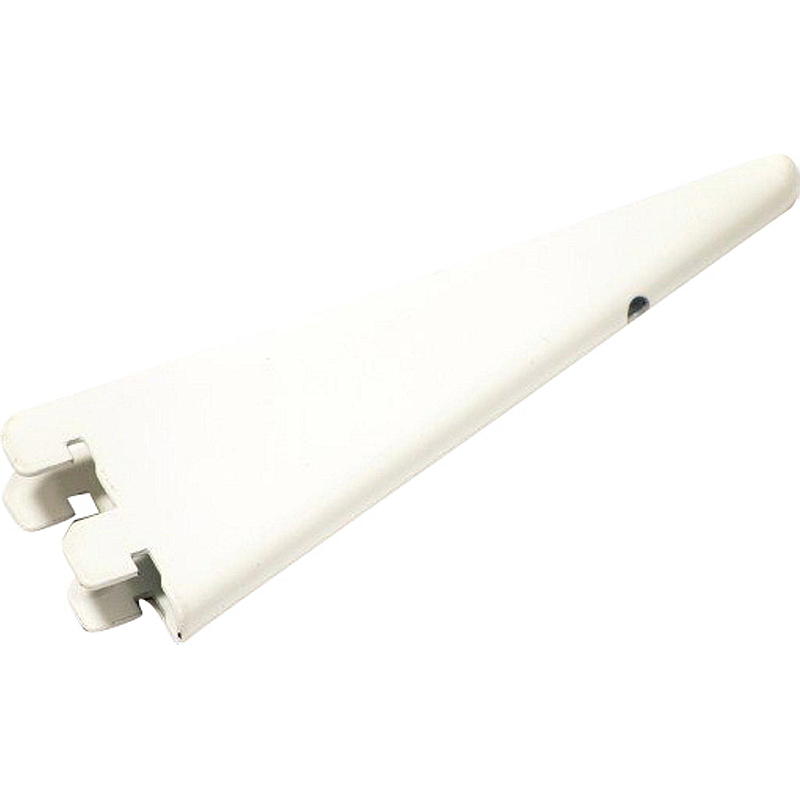 Werkkrik, wit gelakt staal, 25 cm