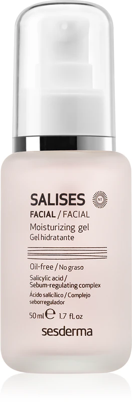 Gel hidratante Sesderma Salises para pele oleosa e com tendência acneica