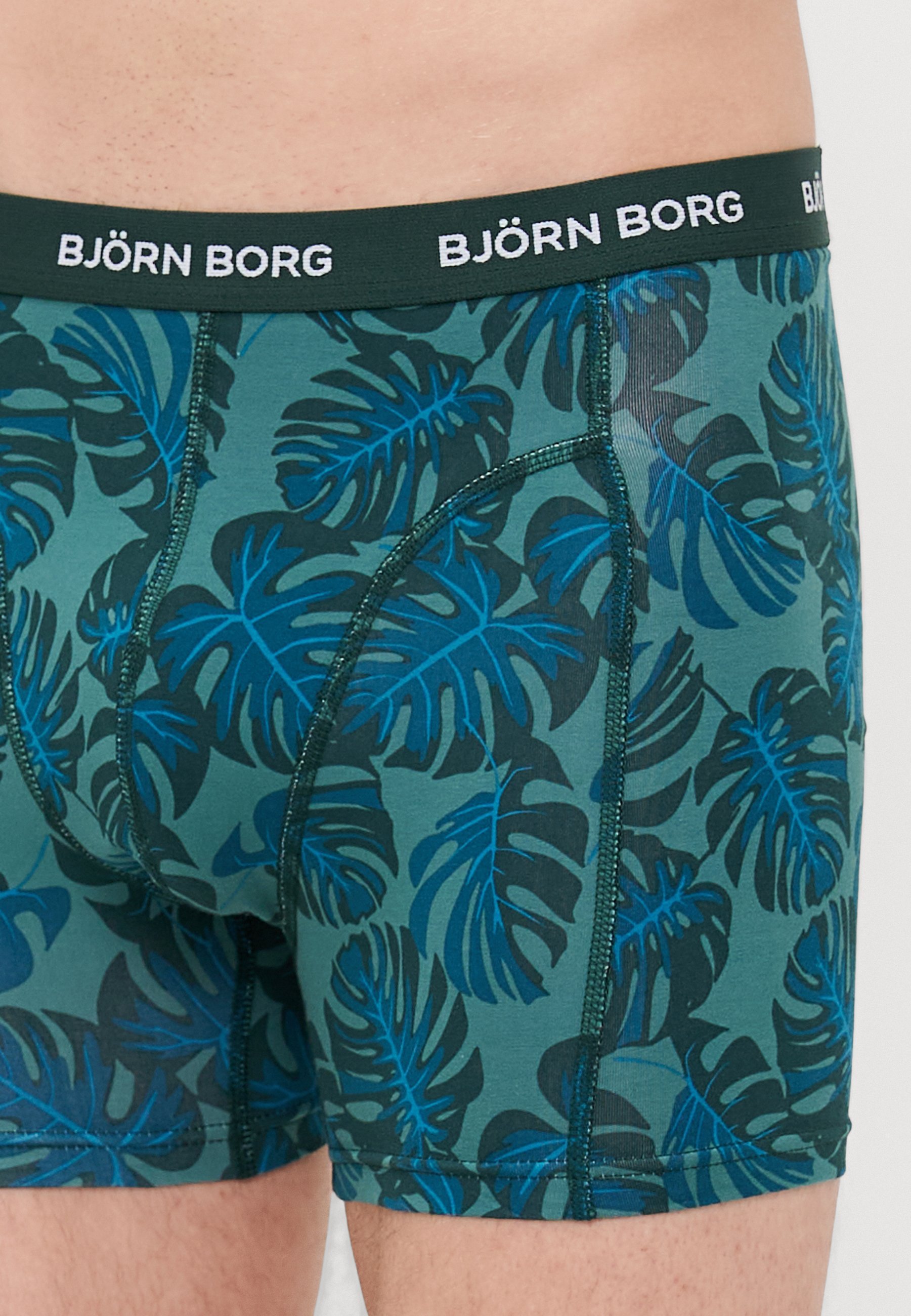 Björn Borg 3-pack - Boxershorts - zwart/groen