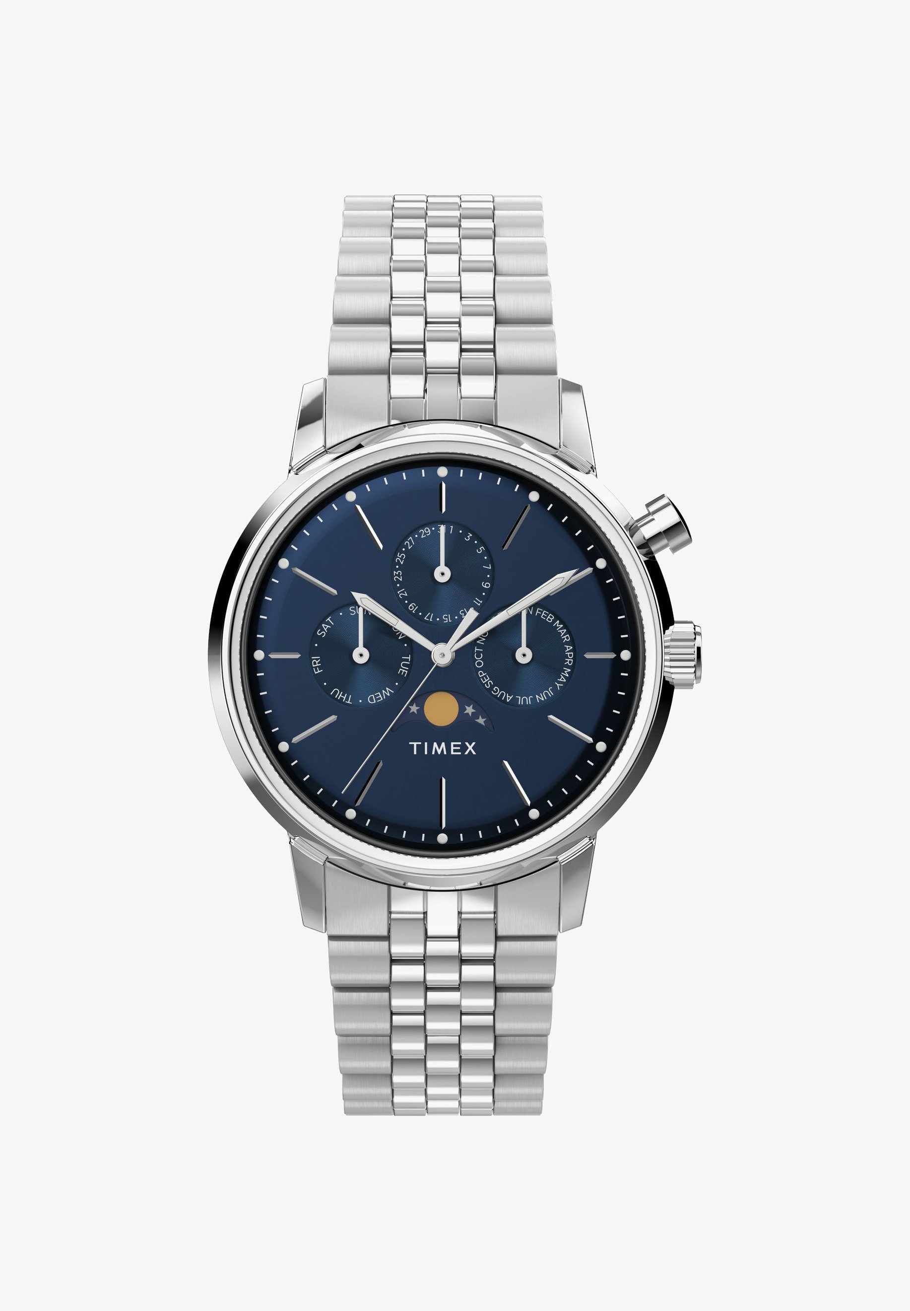 Timex MARLIN MOON PHASE - Montre chronographe - acier inoxydable