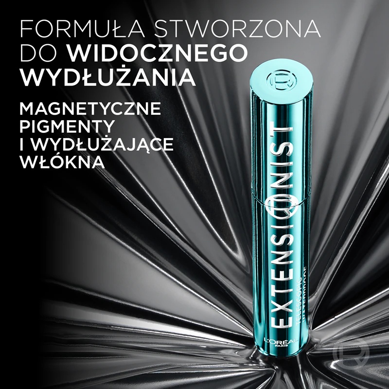Vodoodporna maskara L'Oréal Paris Telescopic Extensionist, ki podaljša, poveča volumen in privije trepalnice.
