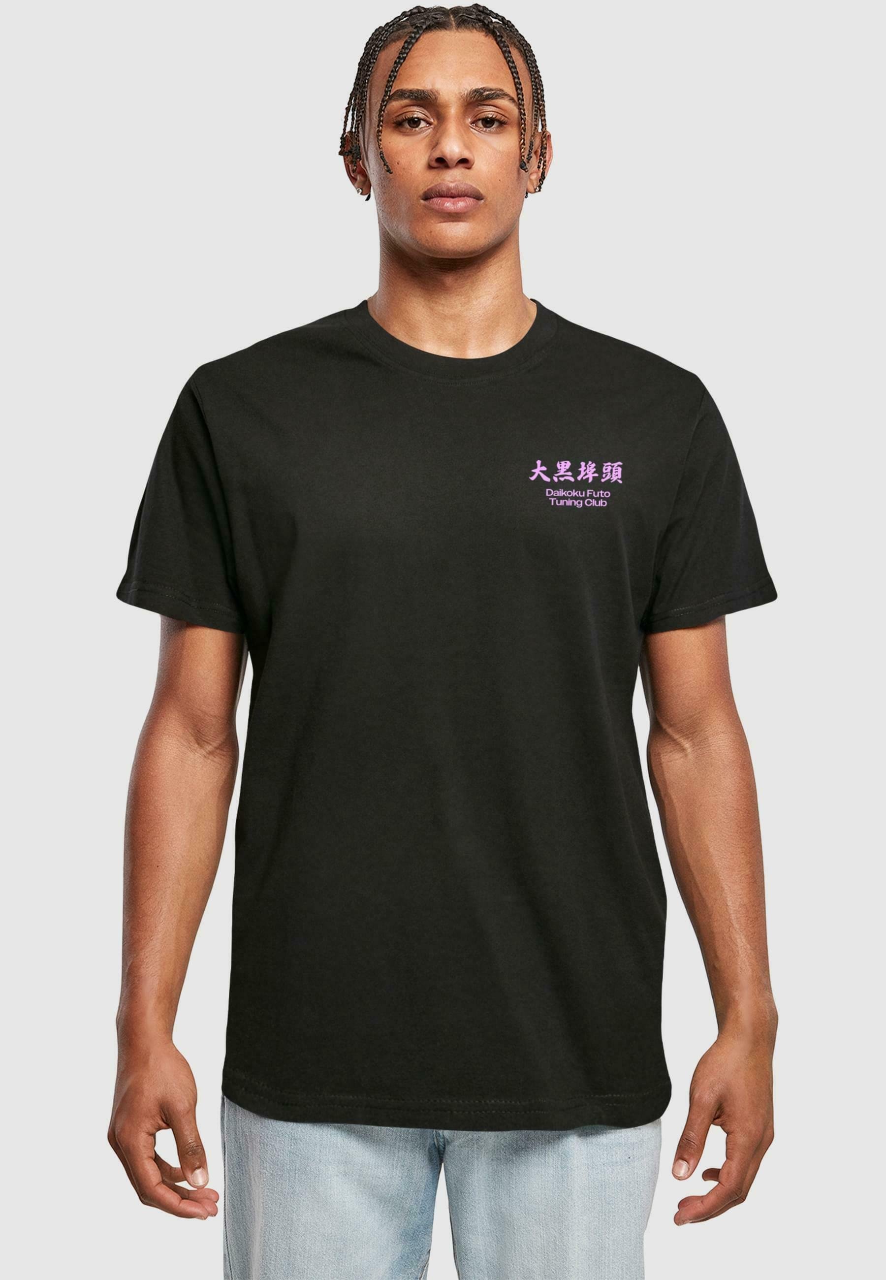 Maglietta stampata Mister Tee YOKOHAMA RACE TEE - nera