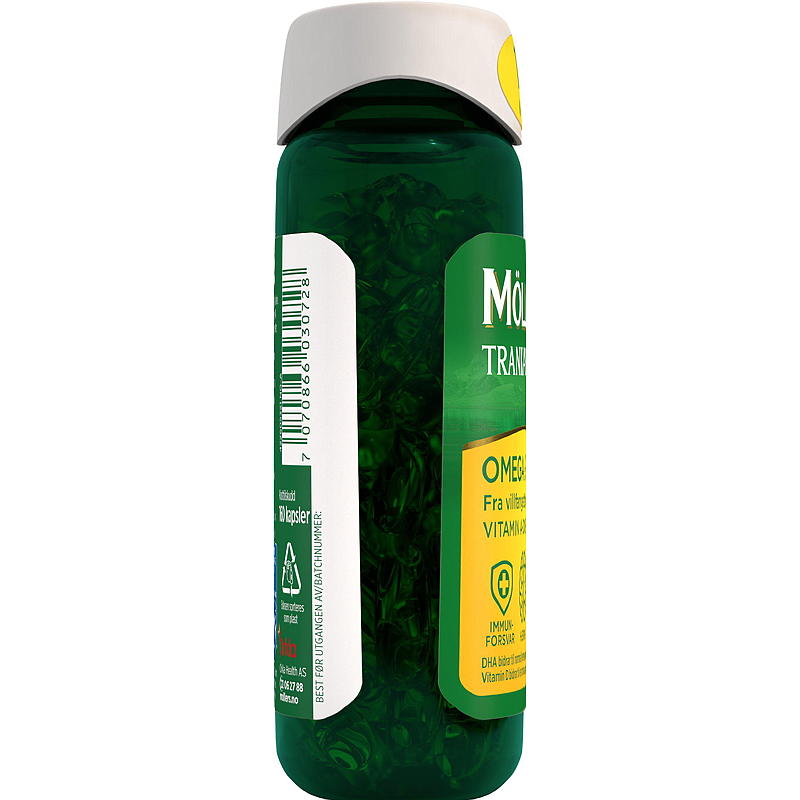 Möller's Möller's torskelevertrankapsler Omega-3 160 stk.