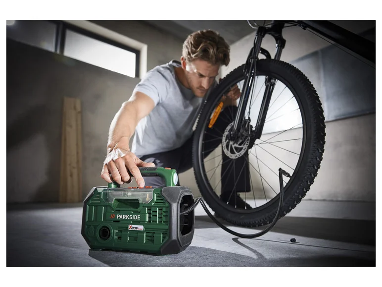 Compressor e bomba airless PARKSIDE® em PKA 20-Li C3, 20V
