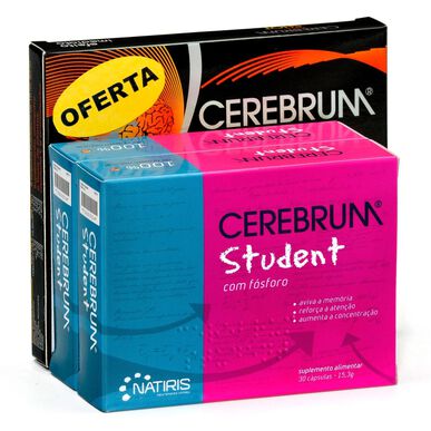 Cerebrum Cerebrum Student Cerebrum Shott 8 2 x 30 kapsulių 8 x 10 ml 2 x 30 kapsulių 8 x 10 ml