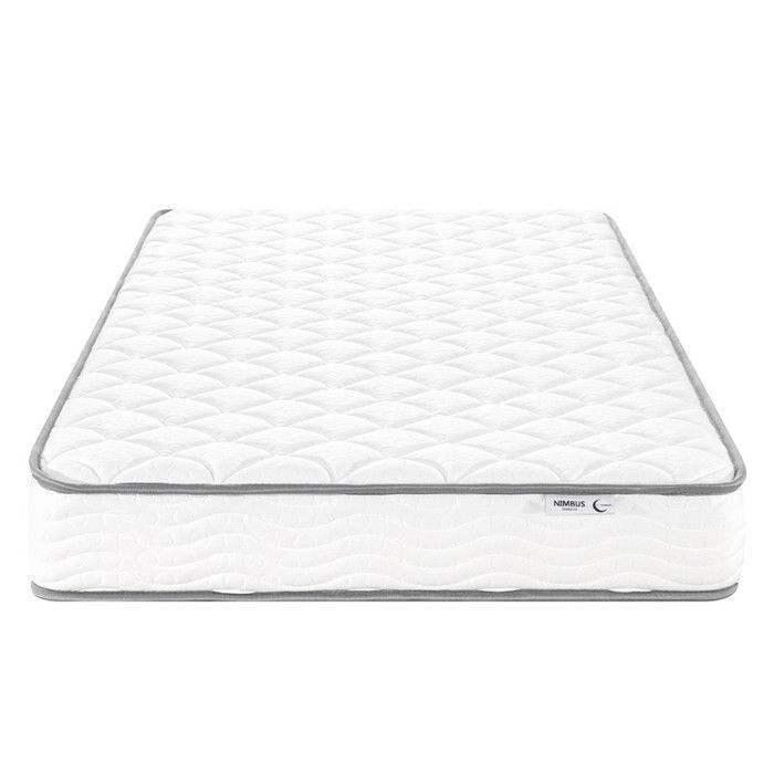 Matelas 90x190 cm ep 15 cm mousse haute densite 35 kg/m3 + gel mémoire de forme - NIMBUS