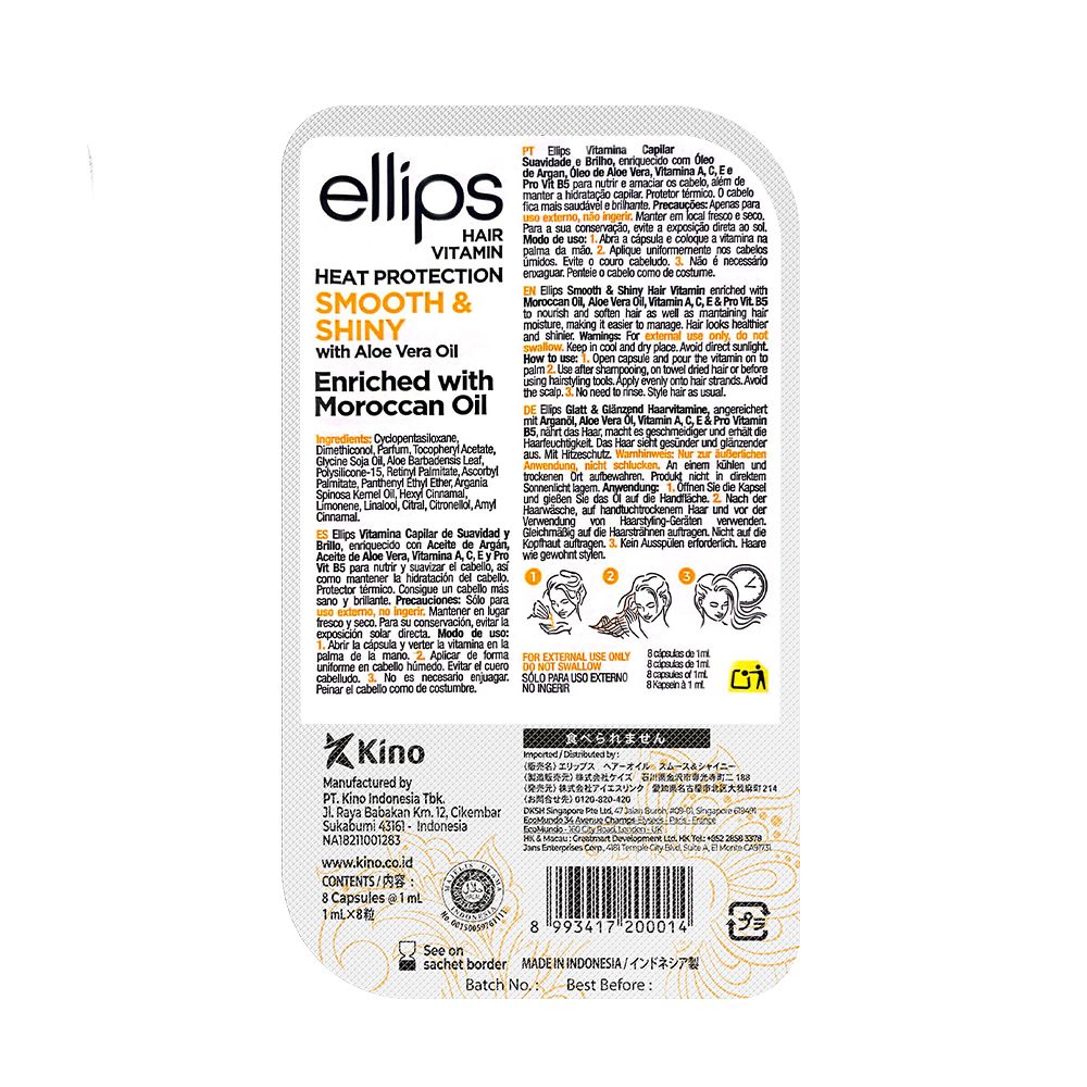 Vitamín Arganový olej pre vlasy, jemnosť a lesk Vlasové oleje a kúry