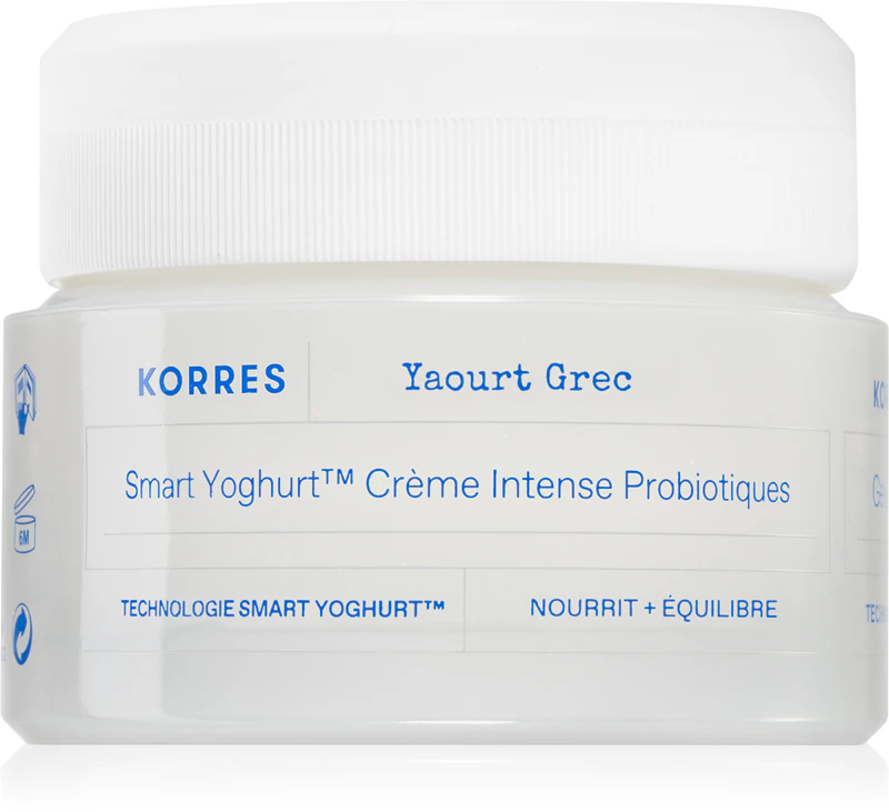 Korres Smart Yoghurt™ Probiotic Intense Cream – intensiv feuchtigkeitsspendende Creme mit Probiotika