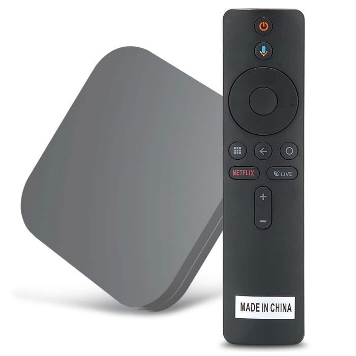 Mando a distancia por voz Bluetooth - Xiaomi - Mi Box S TV - 10 metros - ABS - Reemplazo de ROM