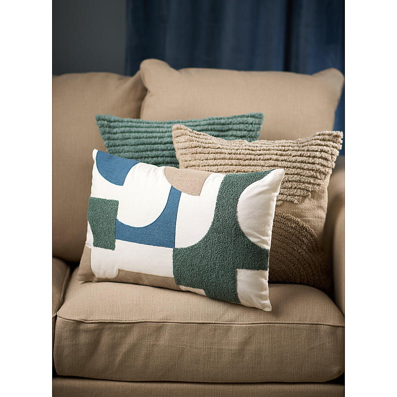 Home-tyyny 45x45 cm tuftattu beige