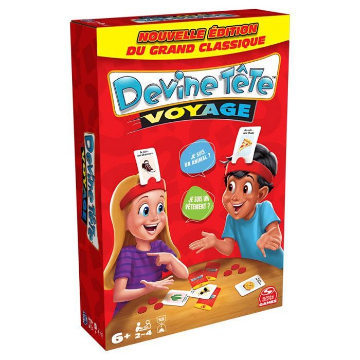 ¿Quién es quién? Juego de viaje - Juego de mesa familiar - Para mayores de 6 años