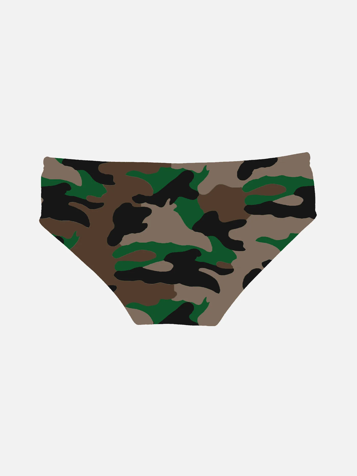 Slip da bagno da Bambino mimetico