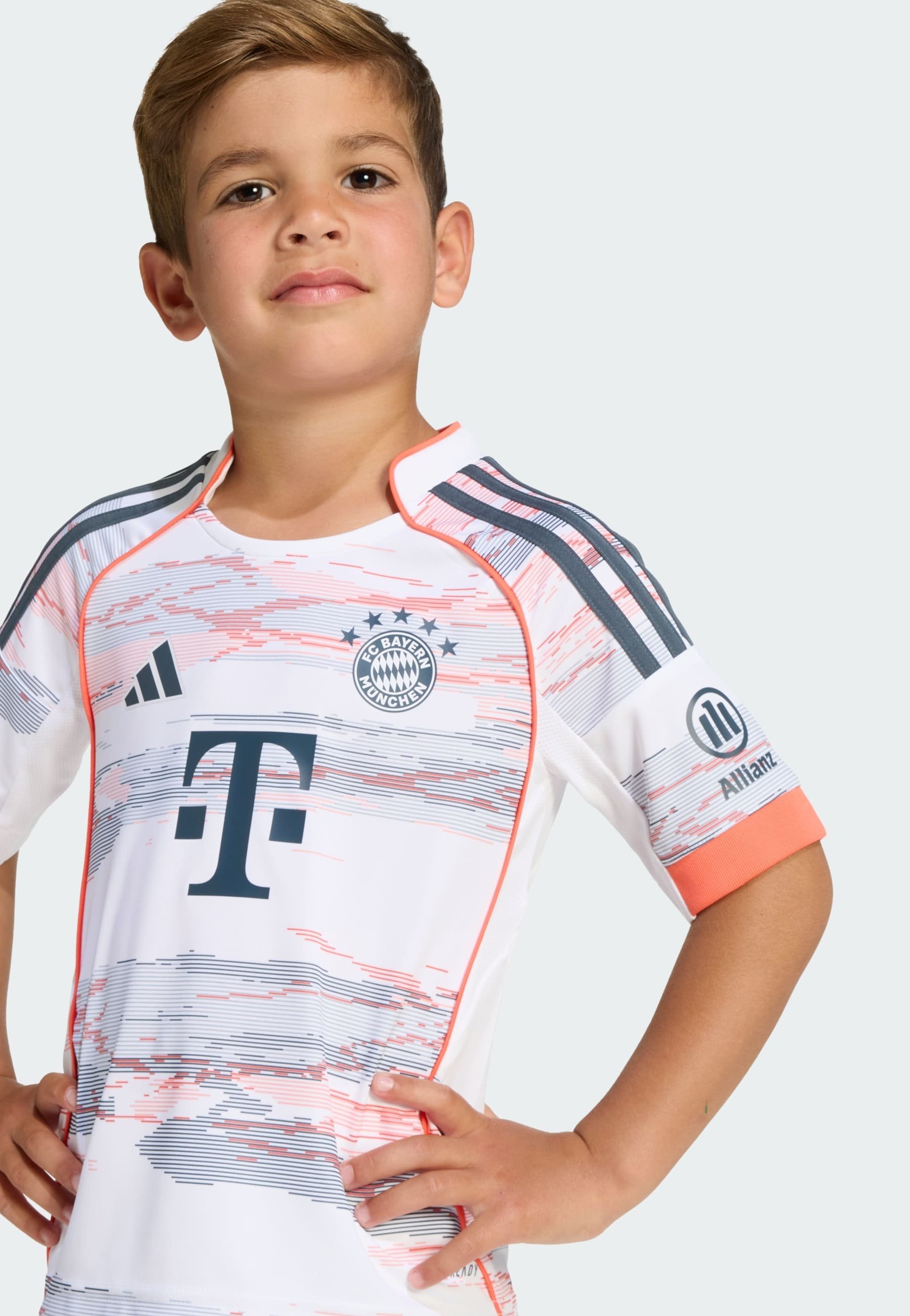 adidas Performance FC BAYERN 2025/2026 UITTENUE VOOR KINDEREN - Overige accessoires - wit