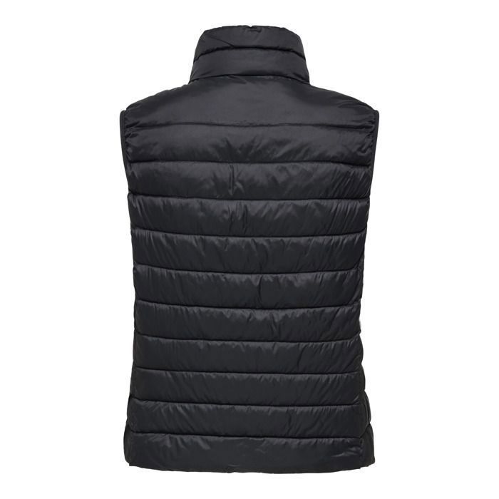 Chaleco acolchado sin mangas Tahia de Women's Only: chaleco acolchado resistente al agua con cuello alto y cierre de cremallera.