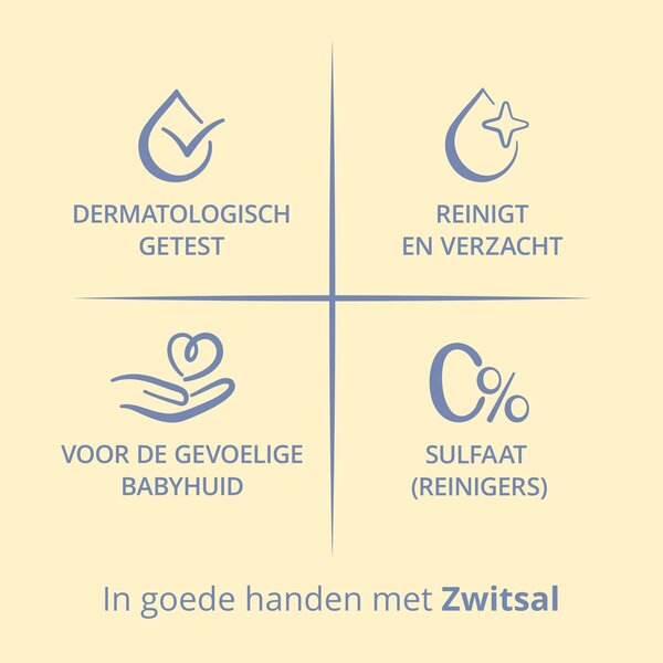 Zwitsal Cremesæbe<br>4 x 90 g