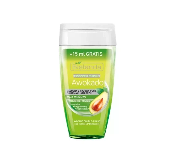 Bielenda 2-fazowy płyn do demakijażu oczu Awokado 140 ml