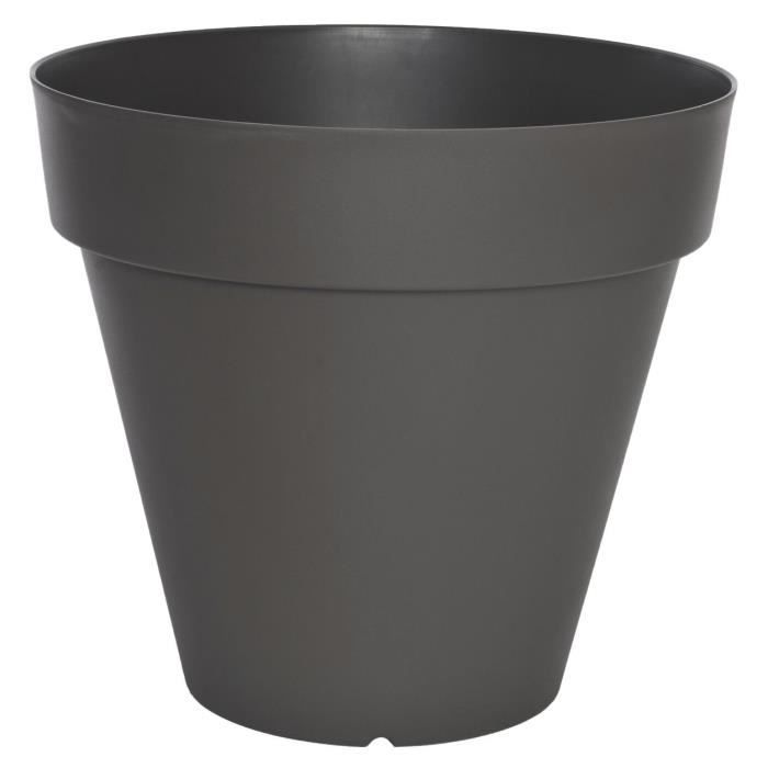 Maceta - RIVIERA - SOLEILLA Redonda - Ø 49 x H 44,8 cm - Gris