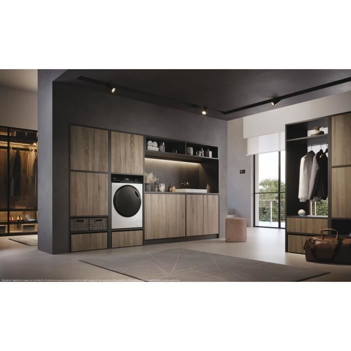 Lave-linge hublot HAIER HW100-B14959U1FR IPRO5 - 10kg - Direct Motion - 1400 trs/min - Classe A - Blanc