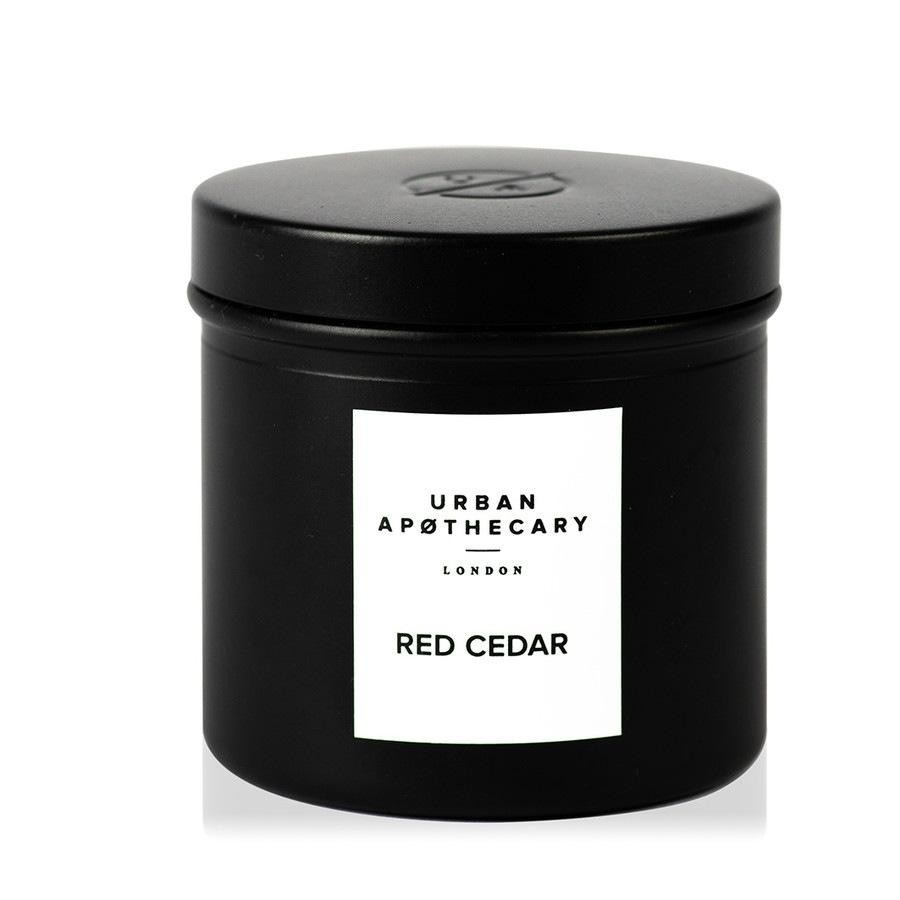 Prabangi kelioninė žvakė „Urban Apothecary“ iš geležies ir raudonojo kedro - 175 g