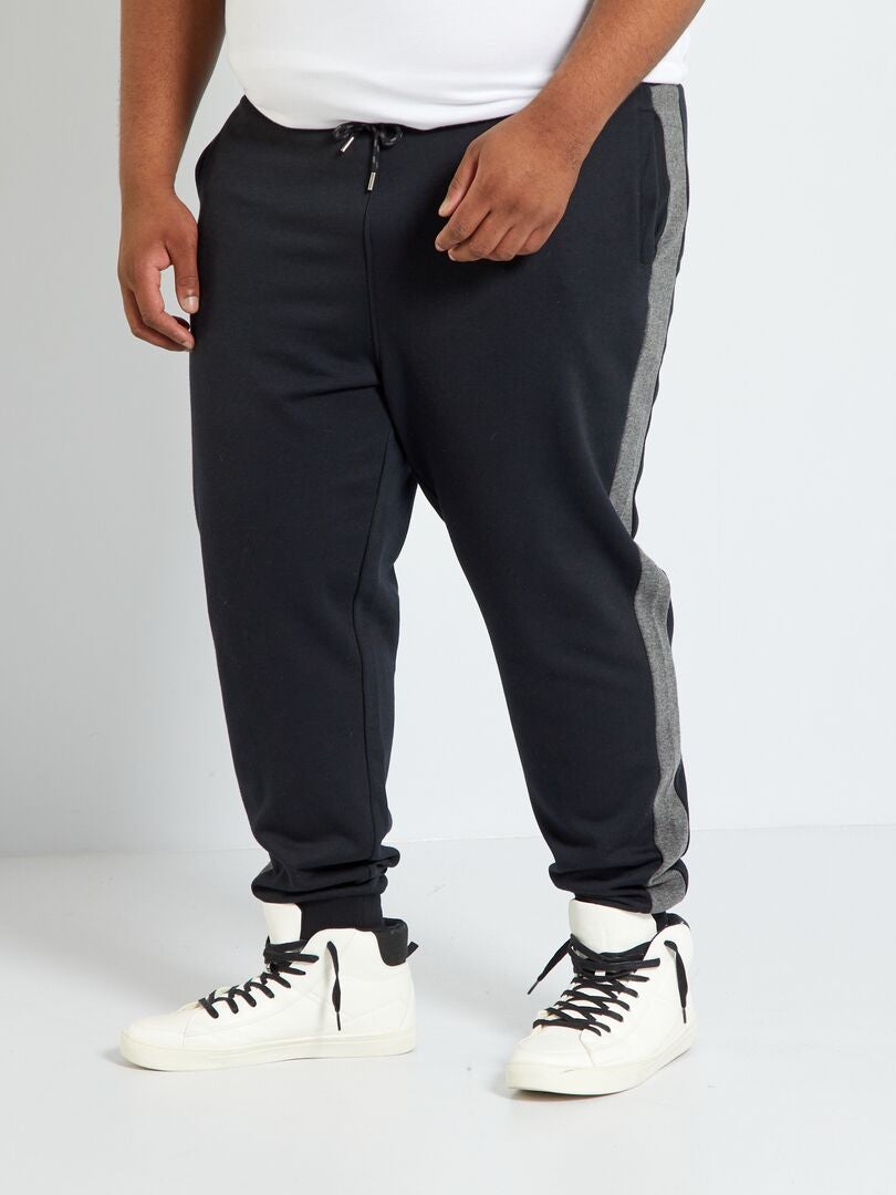 Calça de moletom estilo jogger - Preta