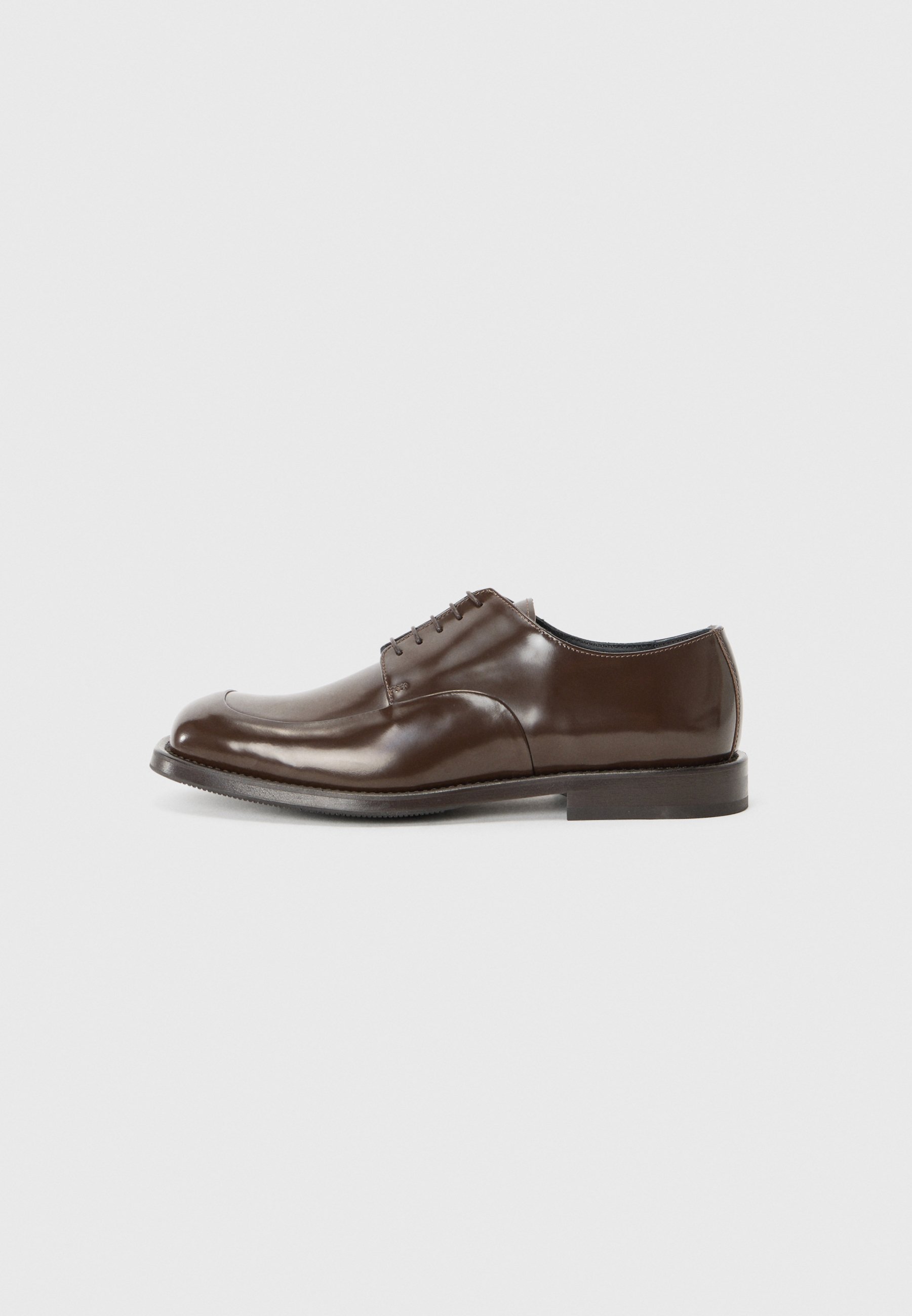 Scarpe stringate eleganti MOSCHINO - marrone scuro