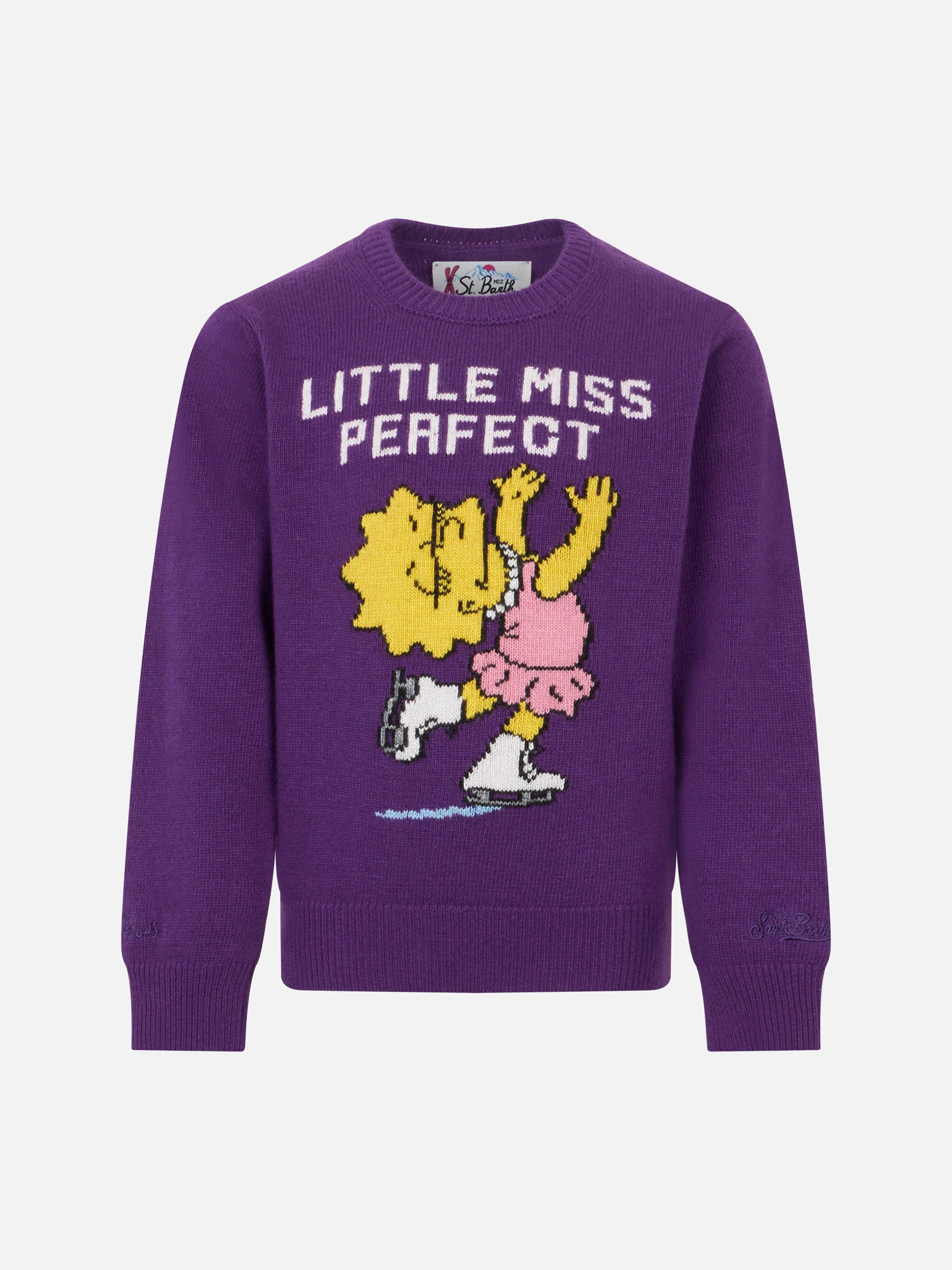 Trui met ronde hals voor meisjes met Lisa Simpson-print | SPECIALE EDITIE
