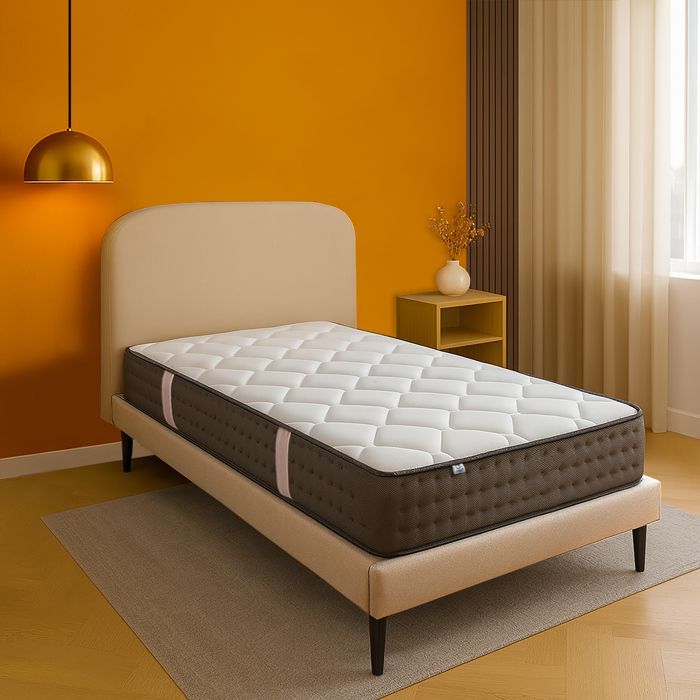Matelas 90x190 cm,Zen,20 cm,mémoire de forme,ferme,réversible,fabrication PORTUGAL
