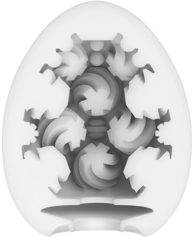 Tenga Egg Curl vienkartinis masturbatorius