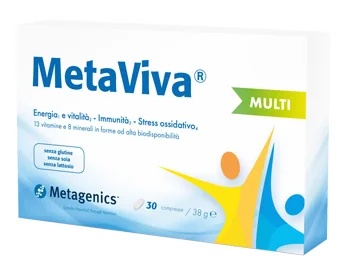 METAGENICS Metaviva Multi 30 tabletten Multivitamine en multimineraal