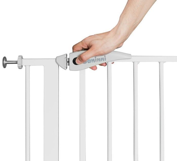 Baninni Fina White Safety Gate - 67 cm to 75 cm