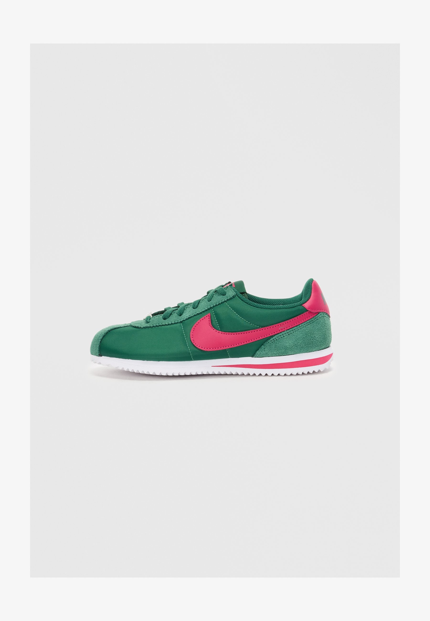 Nike Sportswear CORTEZ UNISEX - Scarpe da ginnastica - verde gola/ciliegia selvatica/bianco