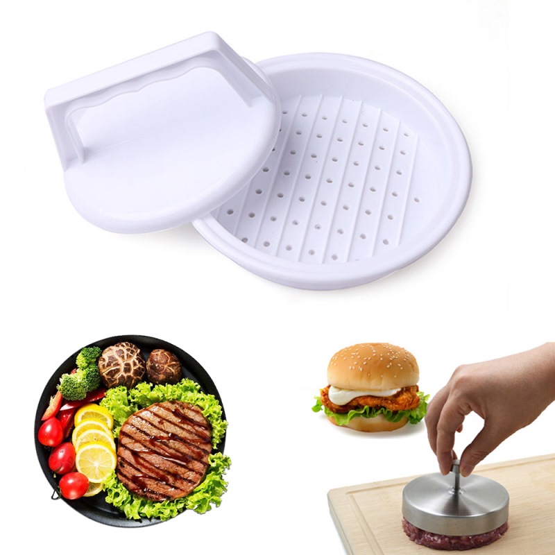 Presse à viande hachée pour hamburgers, moule à hamburgers farcis avec accessoire pratique en PP de qualité alimentaire, outil de cuisine qui vous fera gagner du temps.