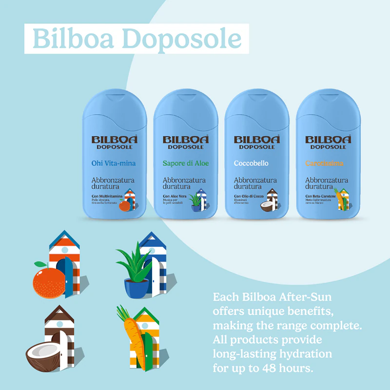 Bilboa Carotissima Doposole mlieko po opaľovaní s betakaroténom
