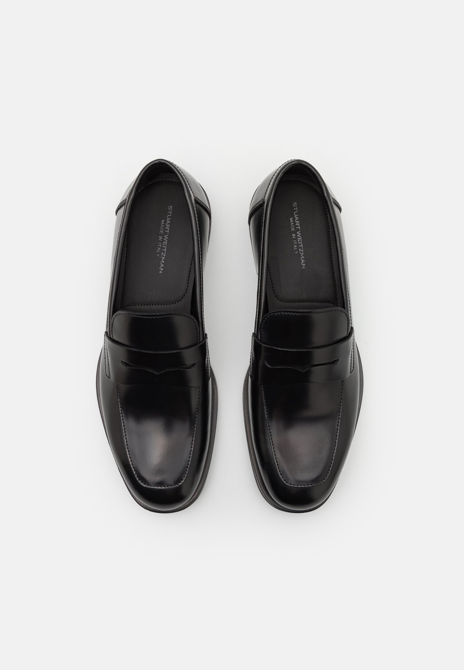 Stuart Weitzman CLUB CLASSIC PENNY LOAFER - Mocassini eleganti - neri