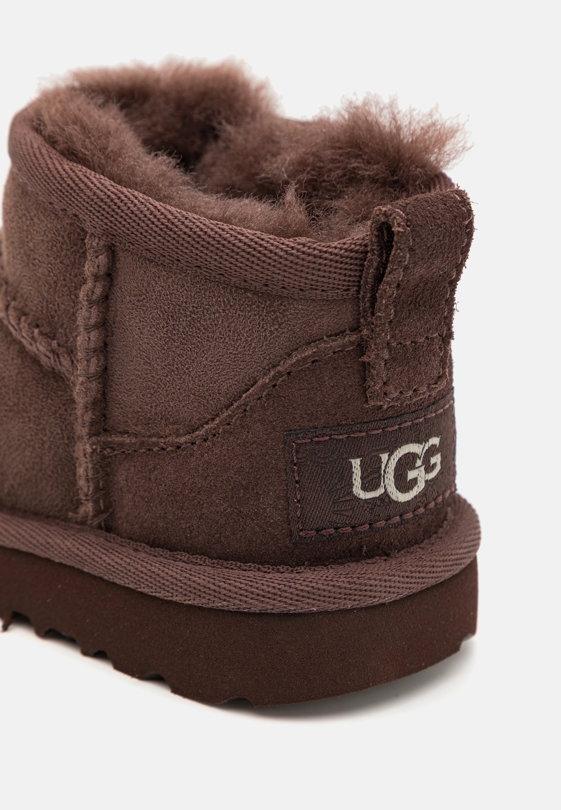 UGG CLASSIC ULTRA MINI UNISEX - Klassieke enkellaarsjes - gebrand cederhout