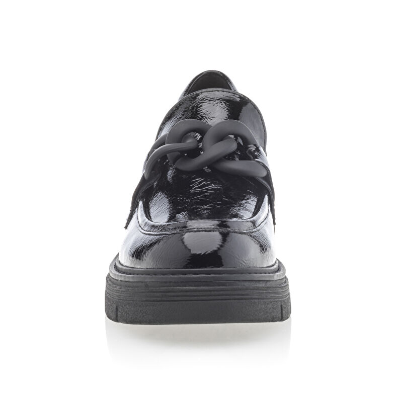 Svarte loafers/båtsko til dame