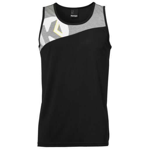 Core 2.0 Singlet Negro/Gris Oscuro Mezcla Kempa