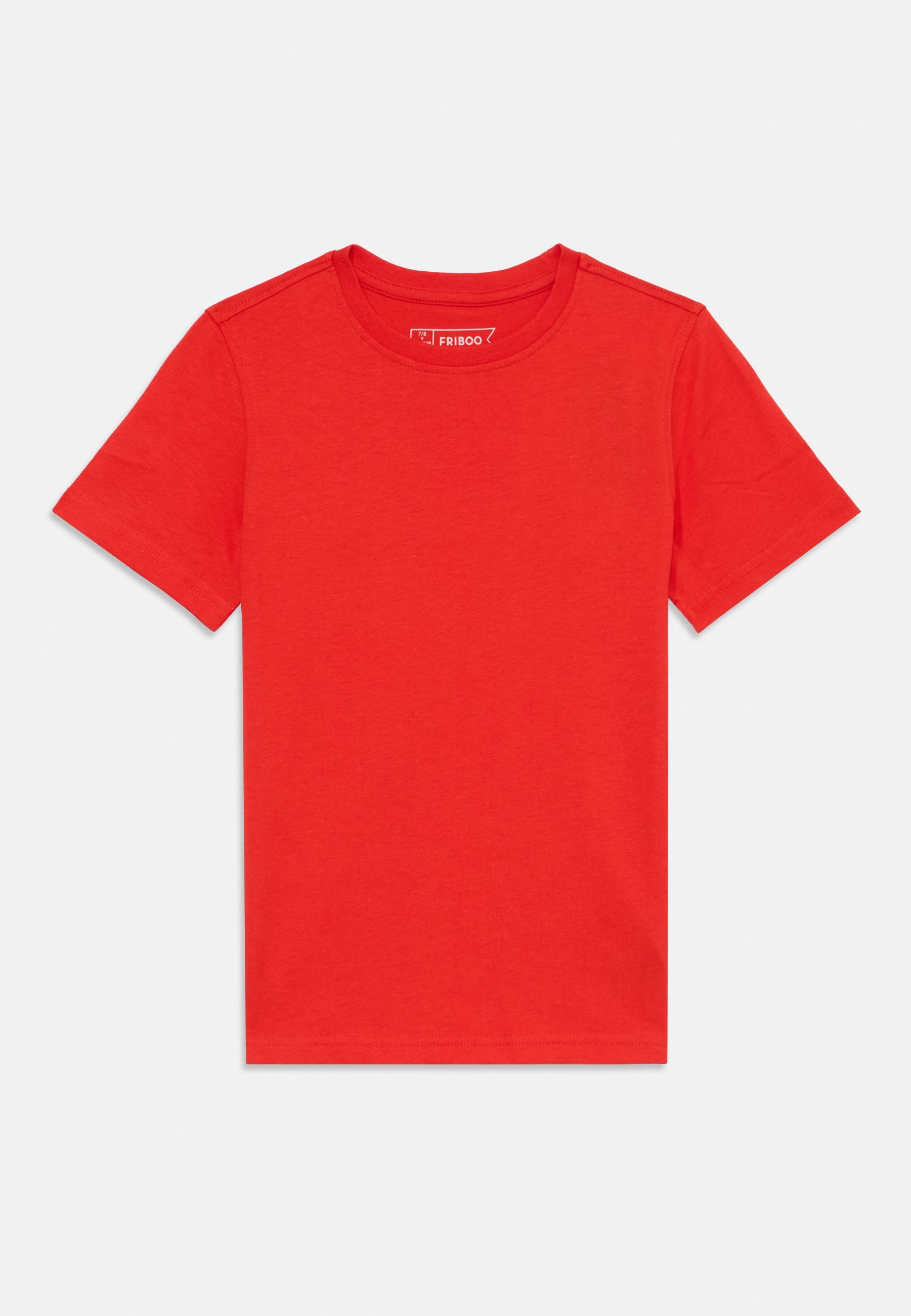 Friboo Confezione da 3 T-shirt unisex - T-shirt basic - bianco sporco/rosso scuro/blu scuro