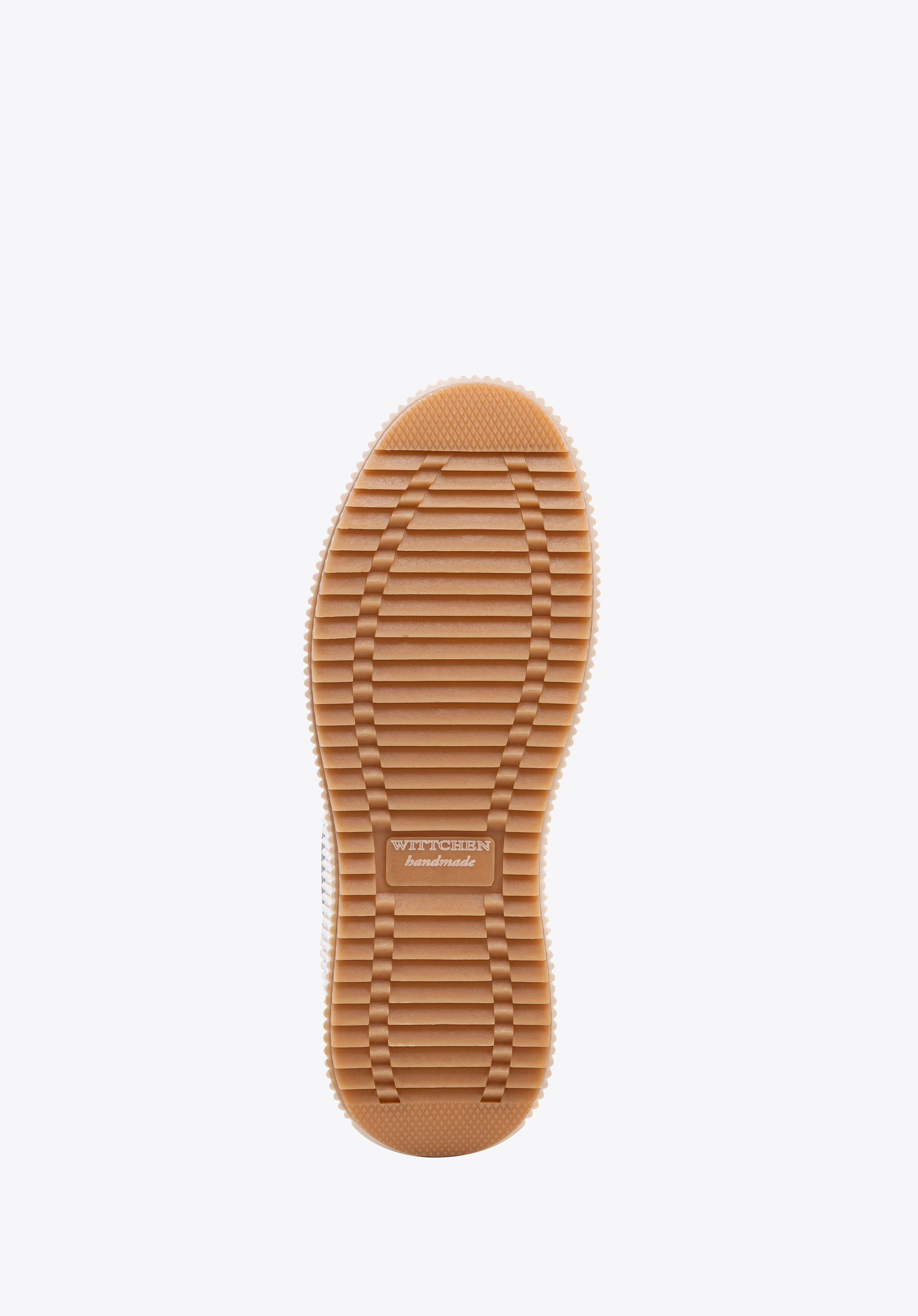 Damskie sneakersy na grubej platformie beżowe